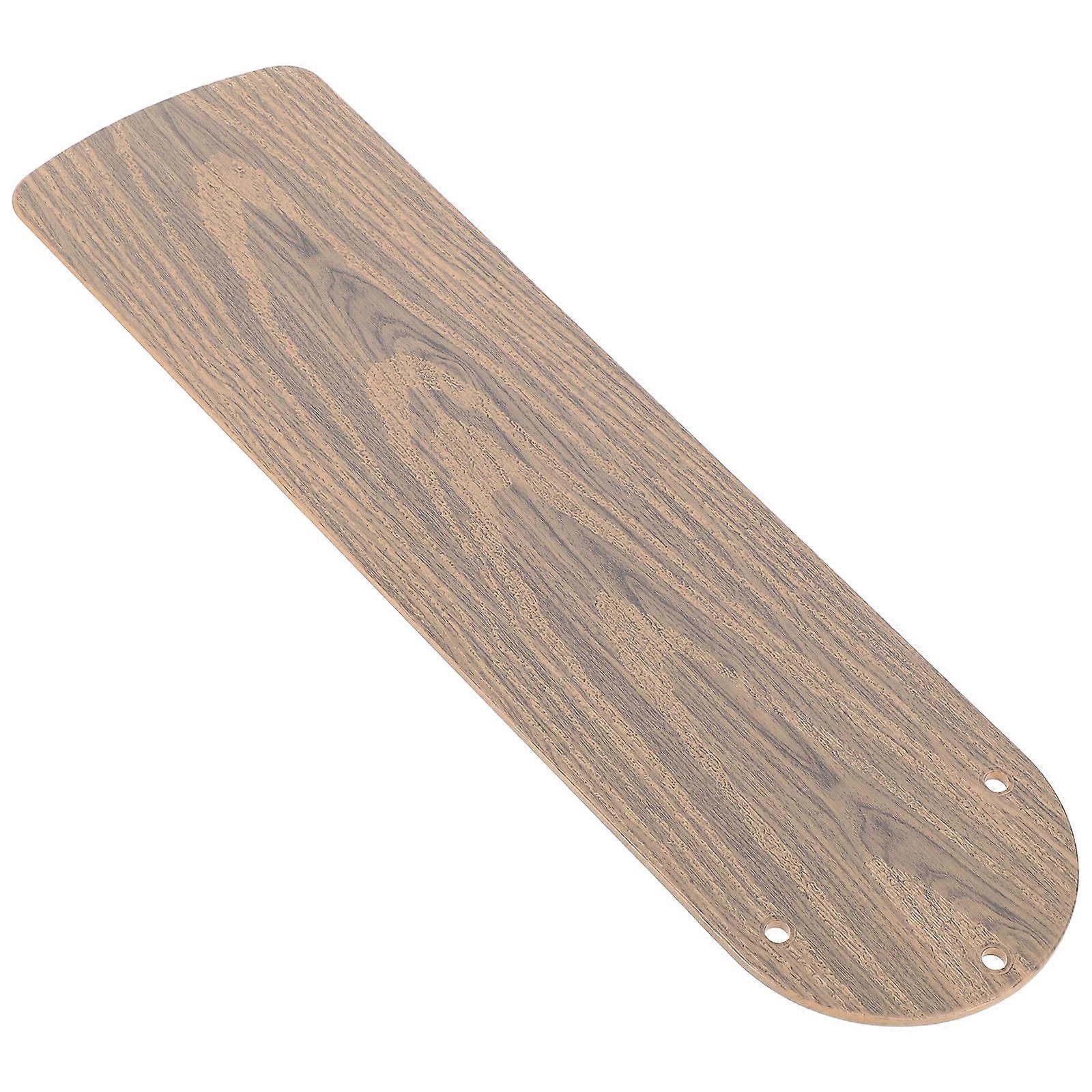 Plastic Ceiling Fan Replacement – Weatherproof Wood Grain Finish, Aerodynamic Design for Quiet Operation and Easy Installation in Home, Office, and
