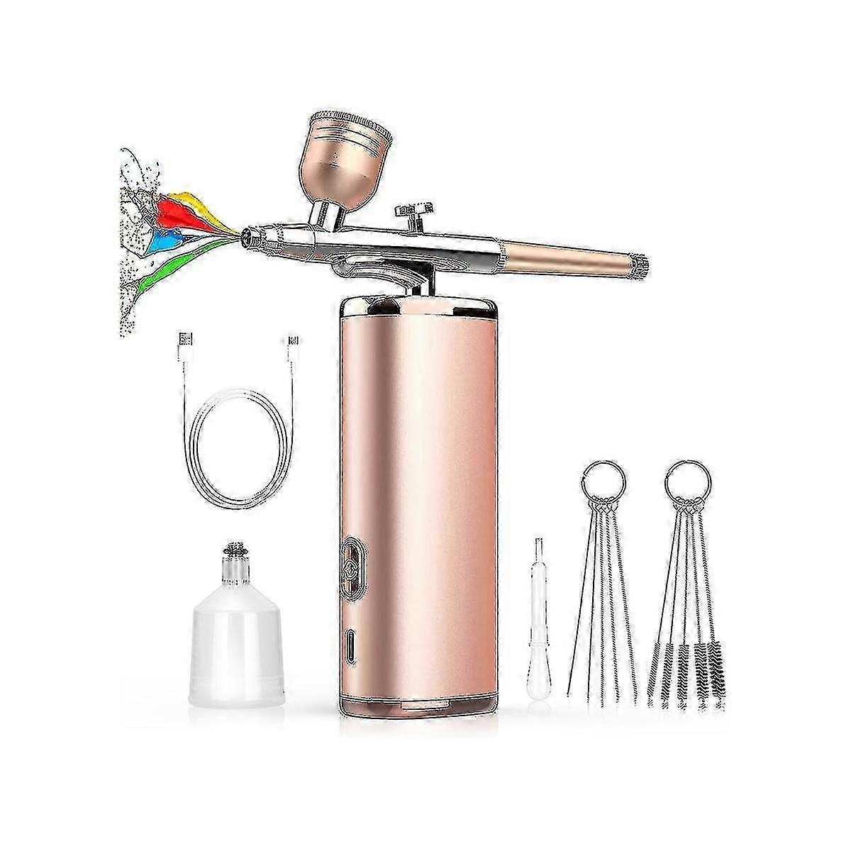 Professional Airbrush Kit for Makeup and Nail Art with Compressor