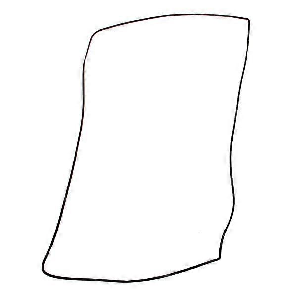 LCD Screen Rubber Middle Frame Bezel Ring for Mac 13.3 inch A1369 A1466 sealing ring