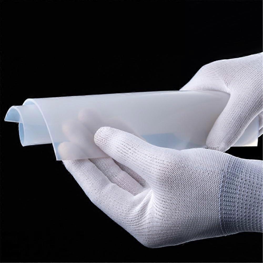 Silicone rubber sheet with  temperature resistance, flat sealing cushion. Ref: 4182