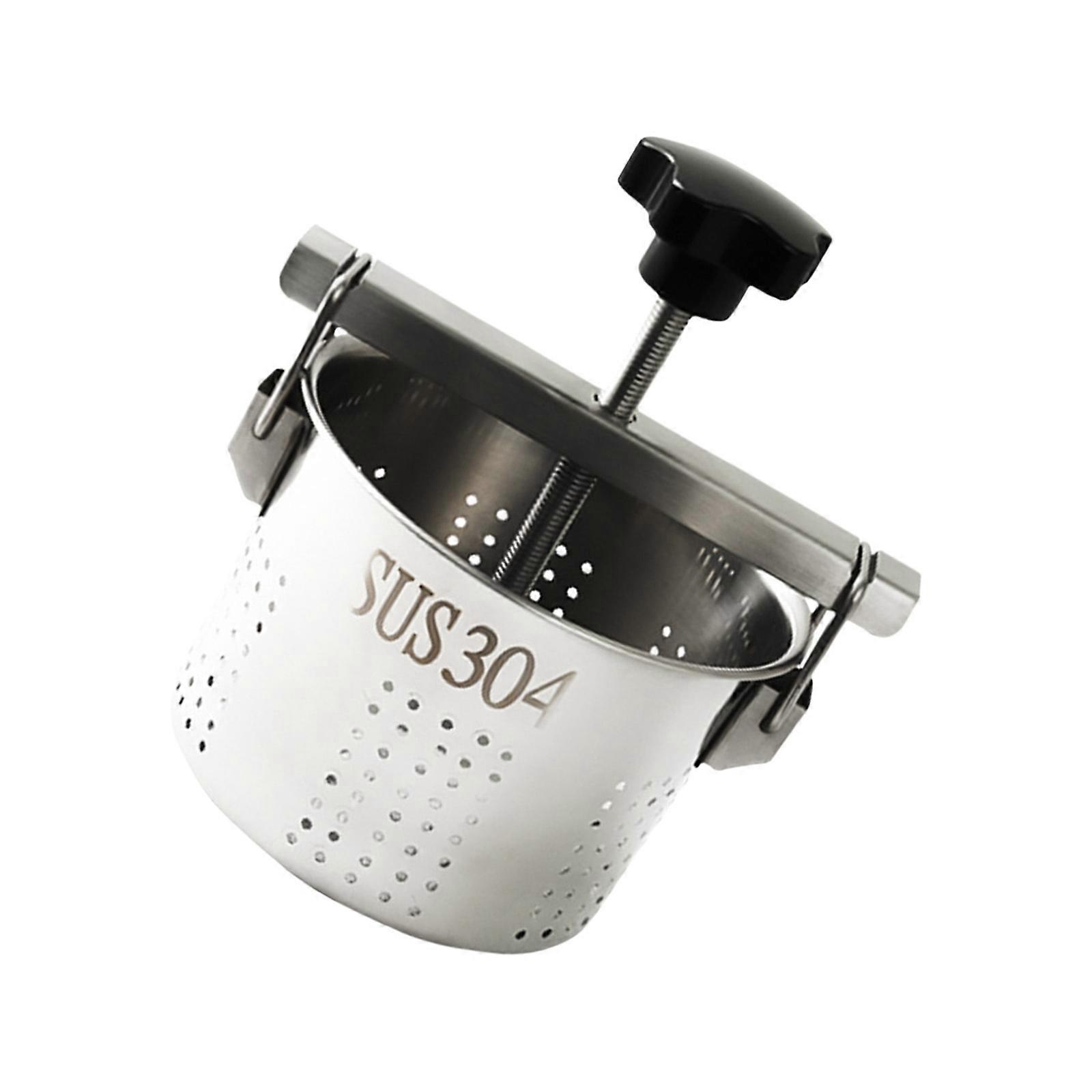 Stainless Steels Vegetable Squeezer Efficient Draining Tool For Cooking And Food Preparation With Ergonomic Handle Multicolor