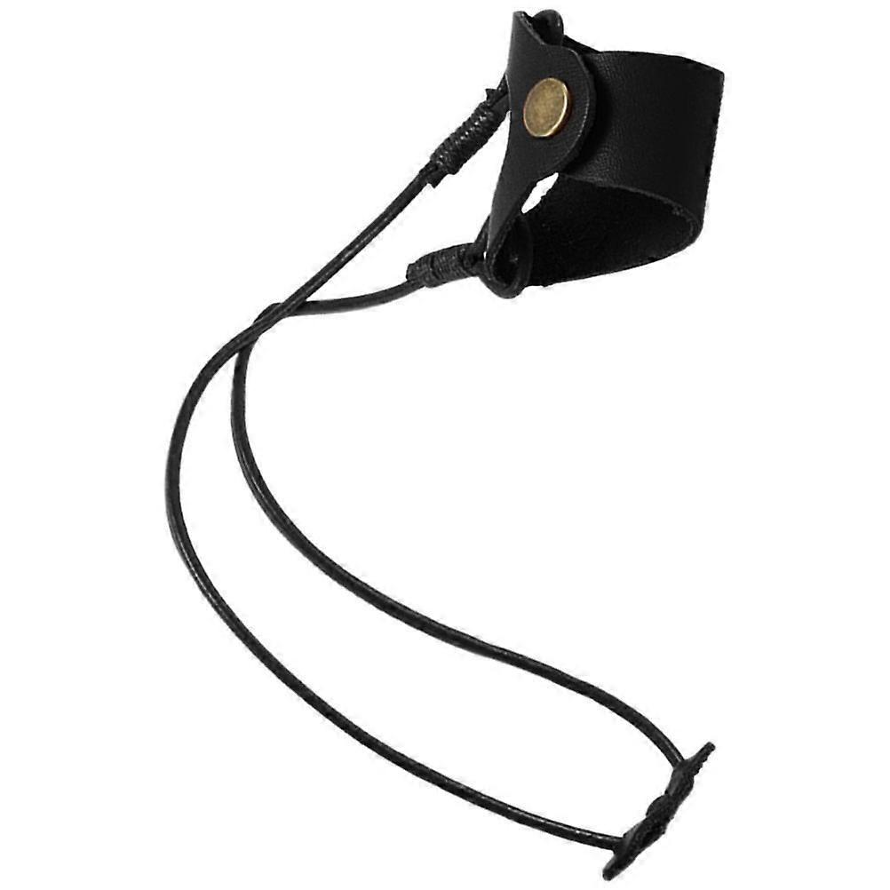 Eyeglasses String Holder Faux Leather Anti Lost Glasses Strap Biking Exercise Running Workout 1Set
