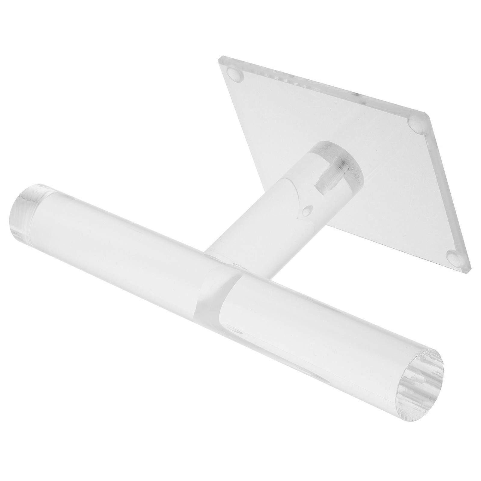Cycling Flashlight Bracket Bike Light Mount Hanging Rack Transparent 20.00X9.50X7.50CM Display Stand Bicycle Accessories 1Pcs