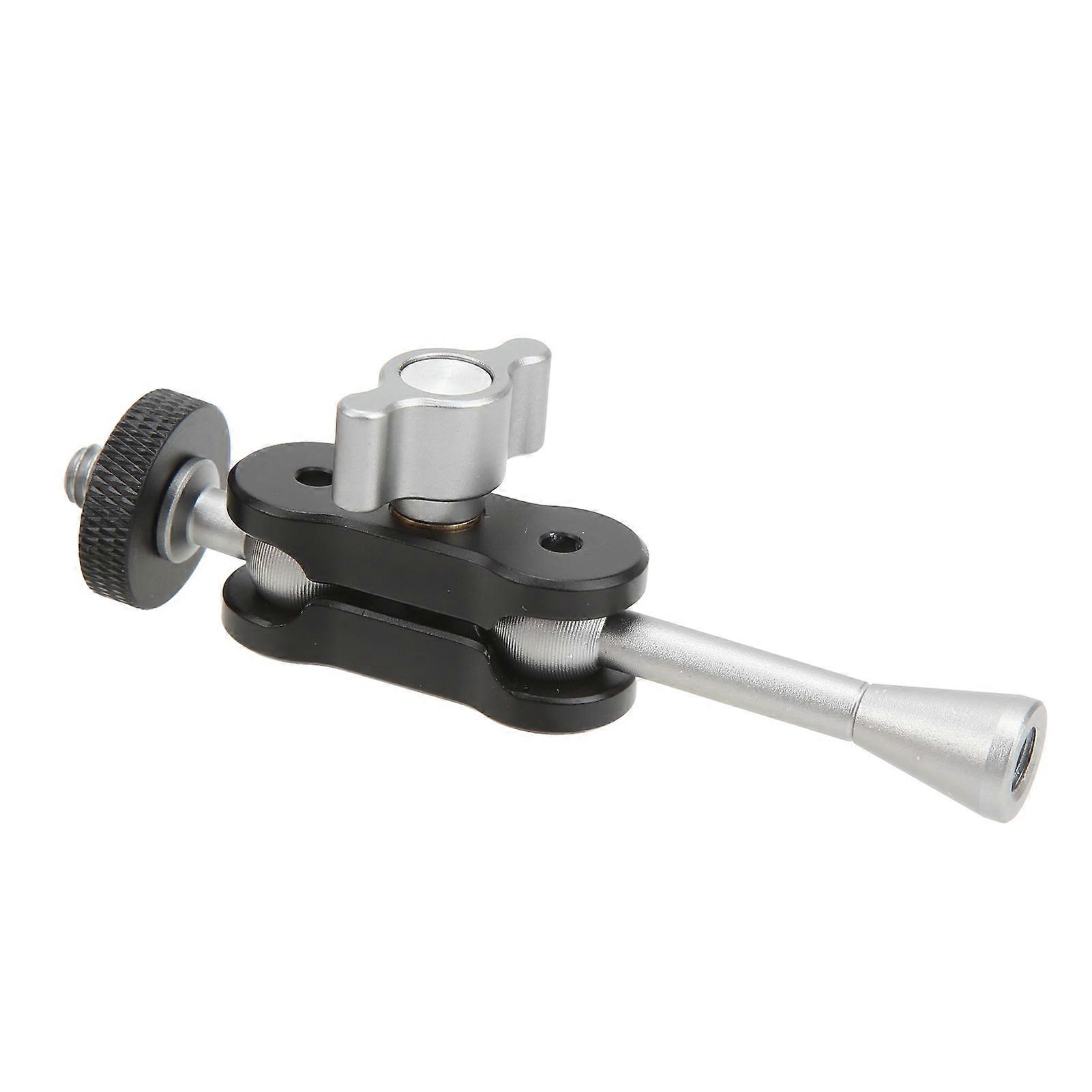 Camera Extension Mount Bar Universal Aluminium Alloy Camera Extend Bracket For Fill Light Live Microphone TM‑4 93mm