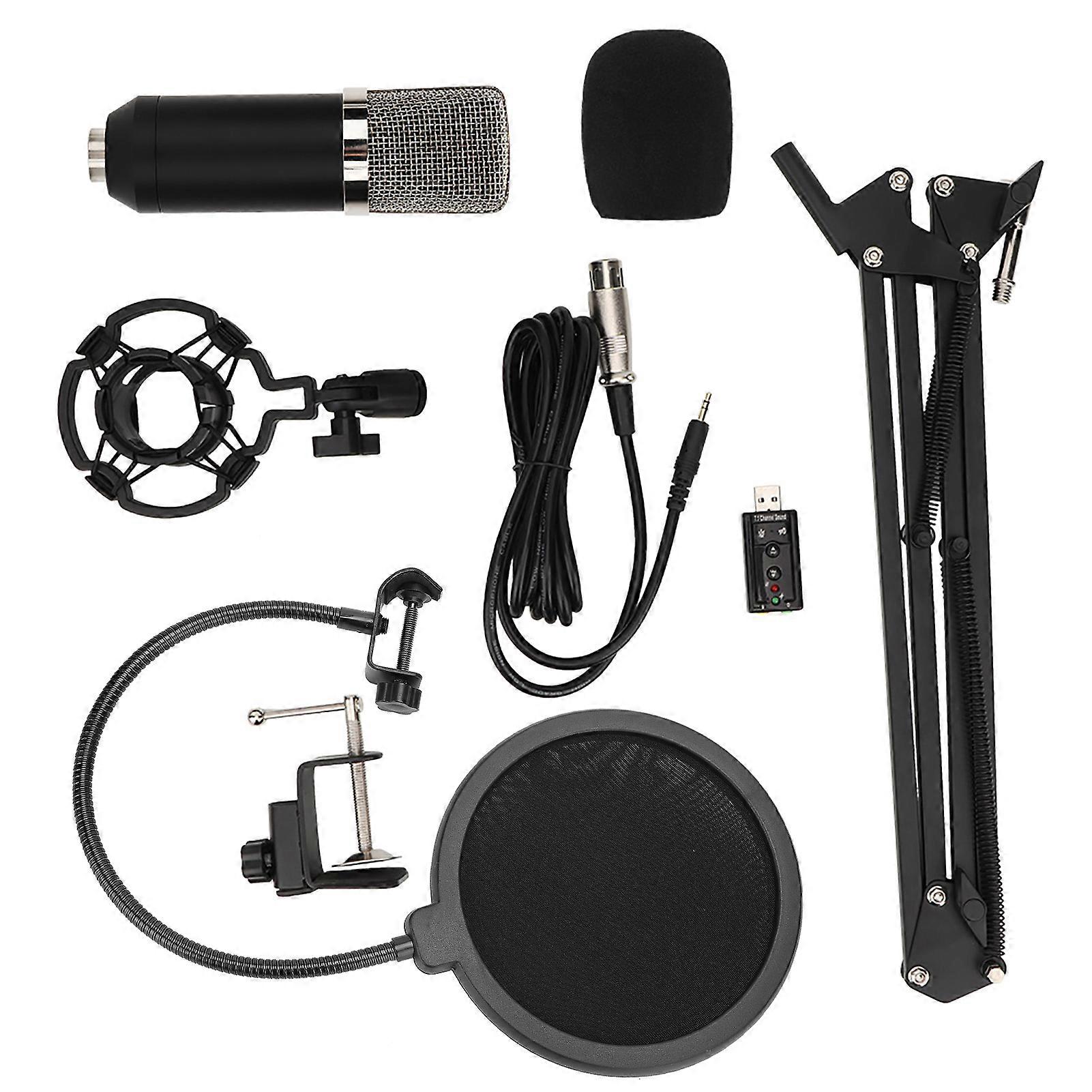 700 Capacitance Microphone Online Karaoke Live Recording Microphone for Phone Computer