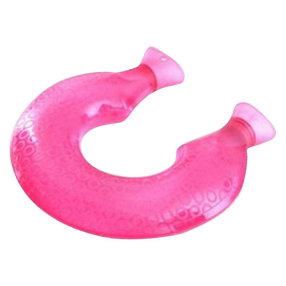 PVC Cover U Shaped Hot Water Bottle for Cold Weather Use 1 Set