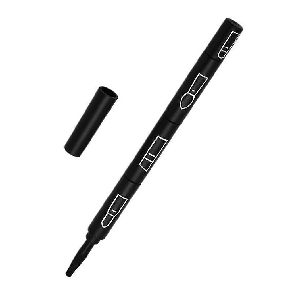 Eye Brow Brush Eyebrow Brushes For Makeup 4-in-1 Design PP Nylon Cosmetic Bag Use 6.8x1.4x18.7cm 1Set