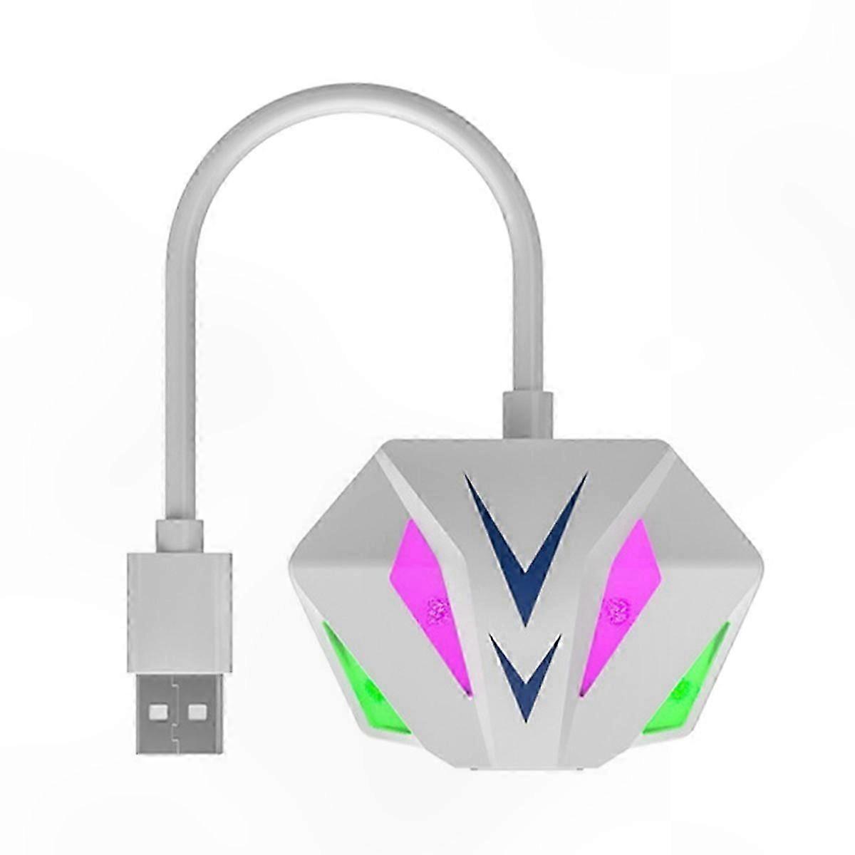 White USB to RJ45 Ethernet Adapter for Reliable Networking Connection