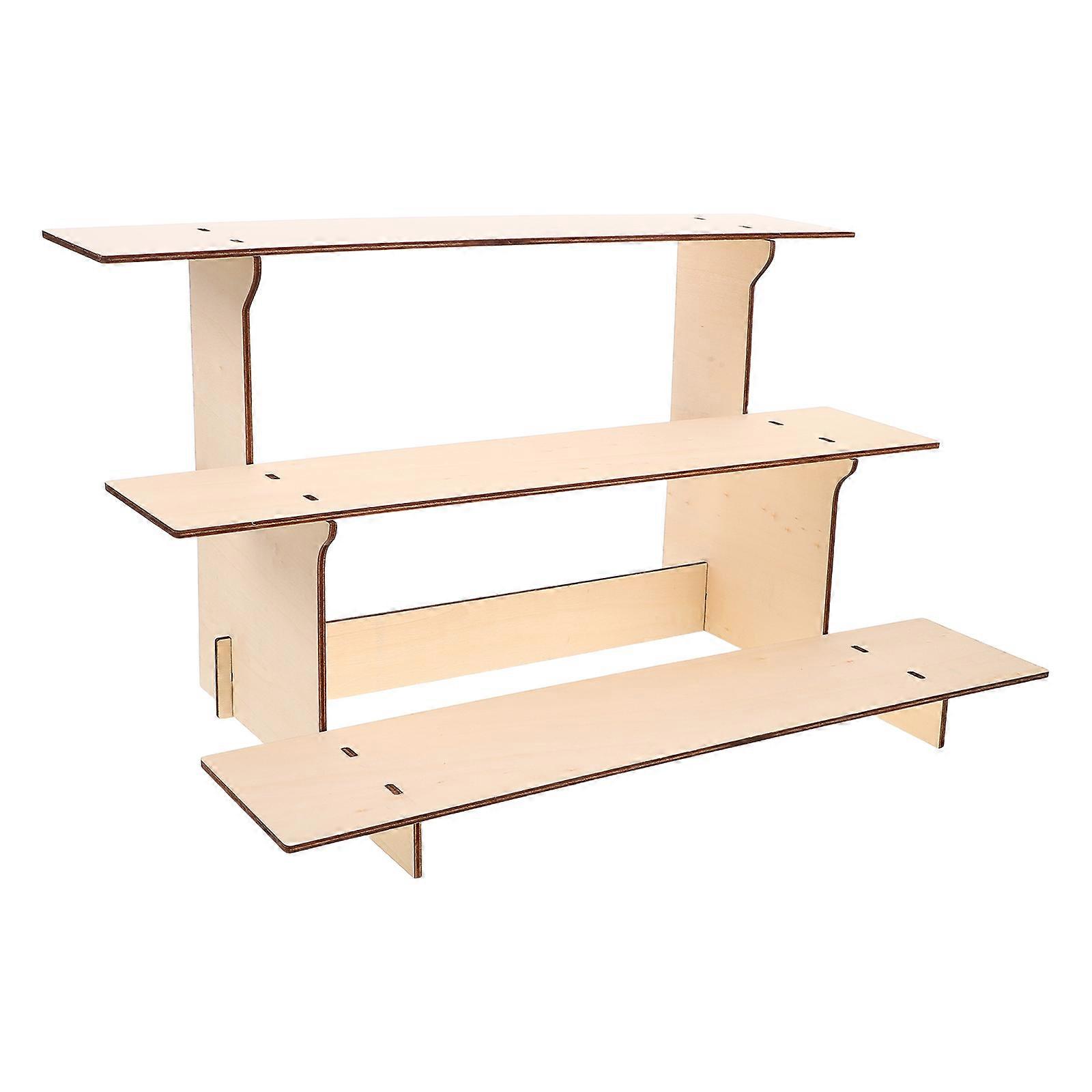 Wooden Retail Display Rack For Tradeshows Multifunctional Jewelry Organizer 1Pack
