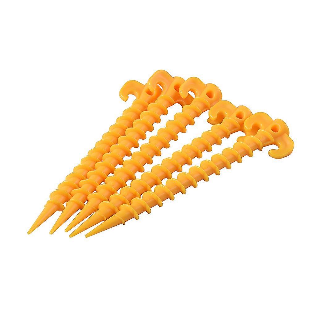 20pcs Plastic Spiral Tent Pegs