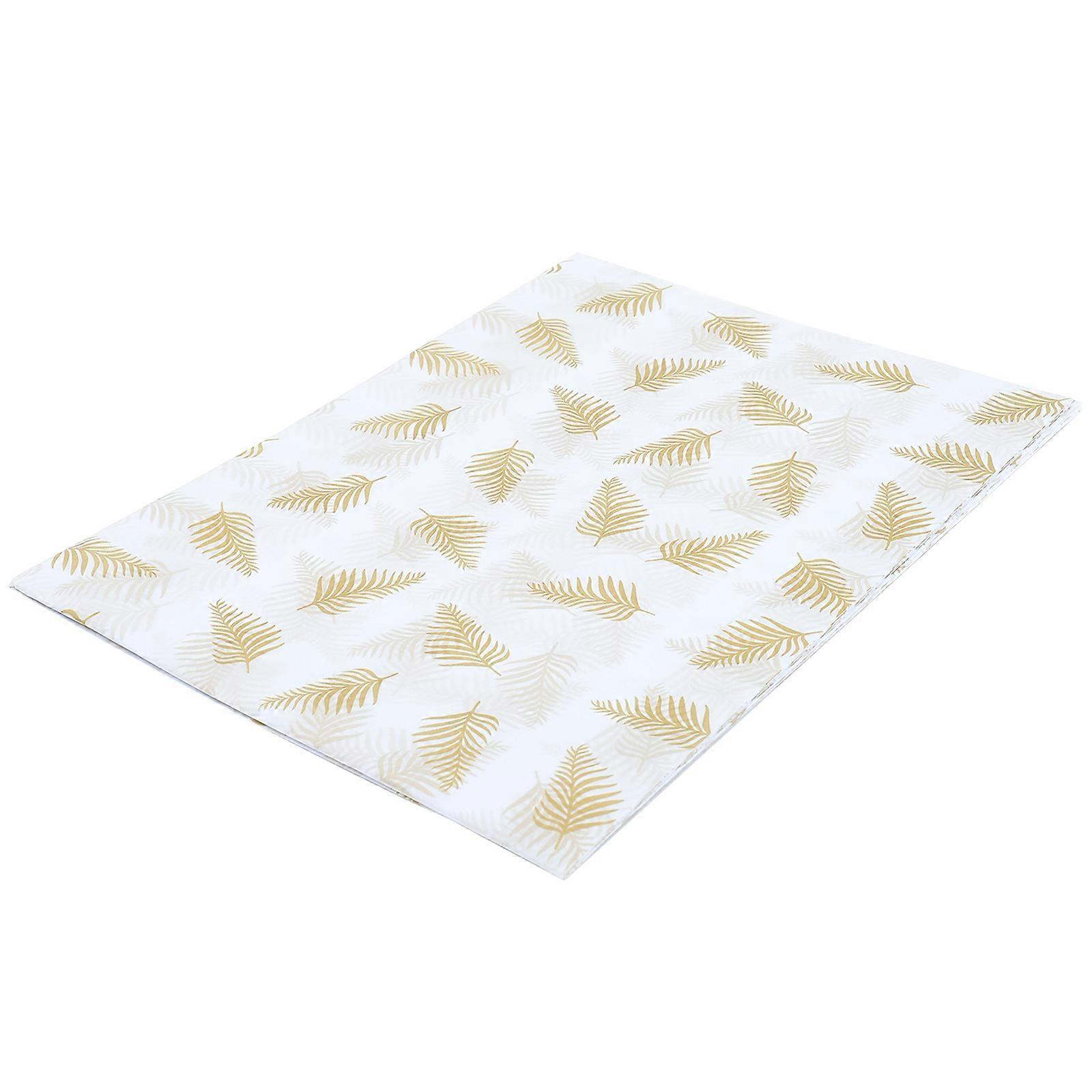 Floral Packing Paper Flower Wrapping Papers Suitable For Dance Events And Date Night Recyclable Wood Pulp Smooth Surface 0.1X50X70CM 20 Sheets Per Set
