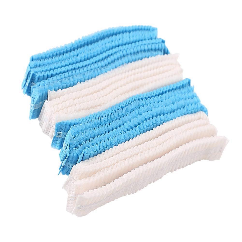 Disposable NonWoven Caps for Fastening Hair Assorted Color Breathable and Comfortable 200 Pieces