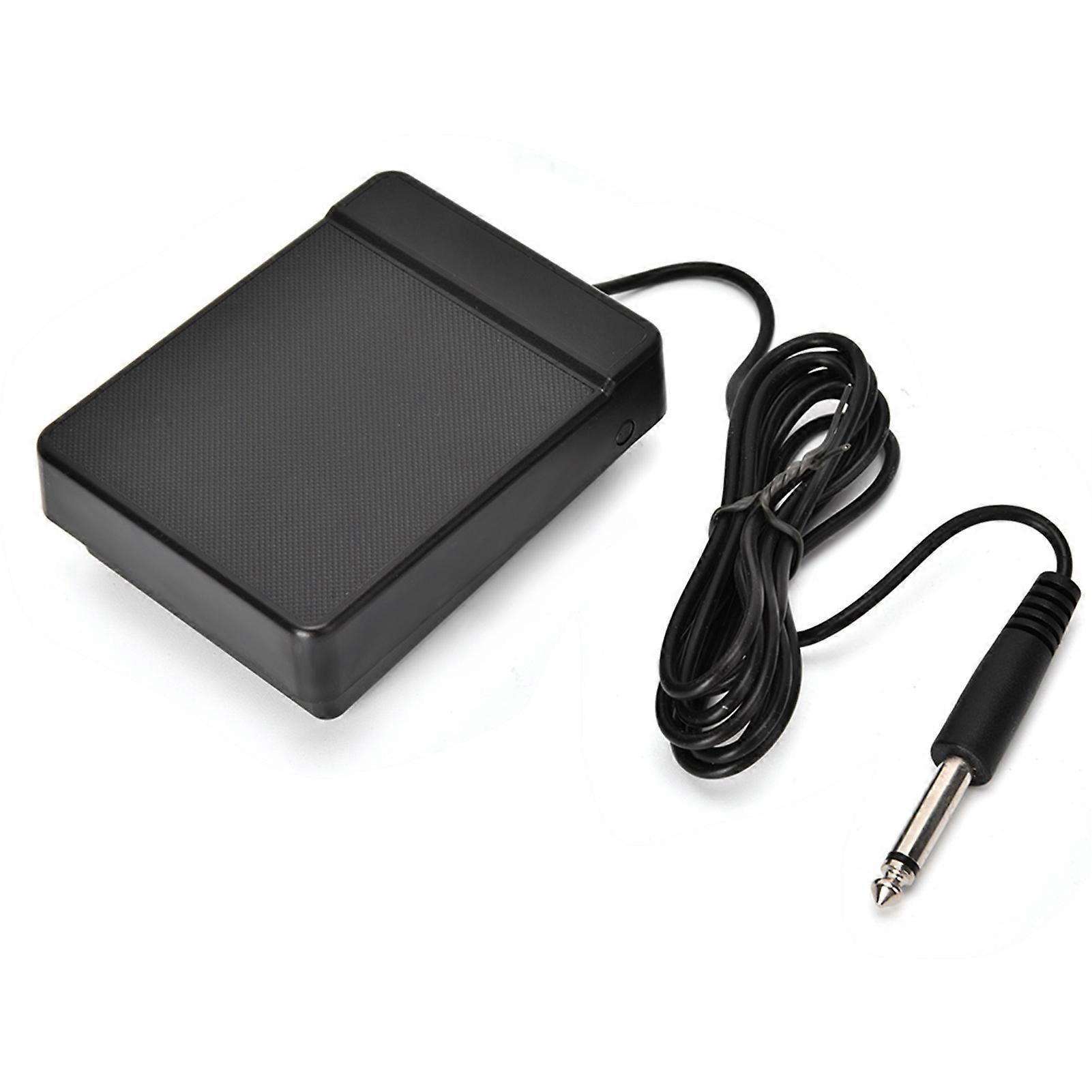 6.35 Foot Sustain Single Pedal Controller for Electronic Keyboard Piano