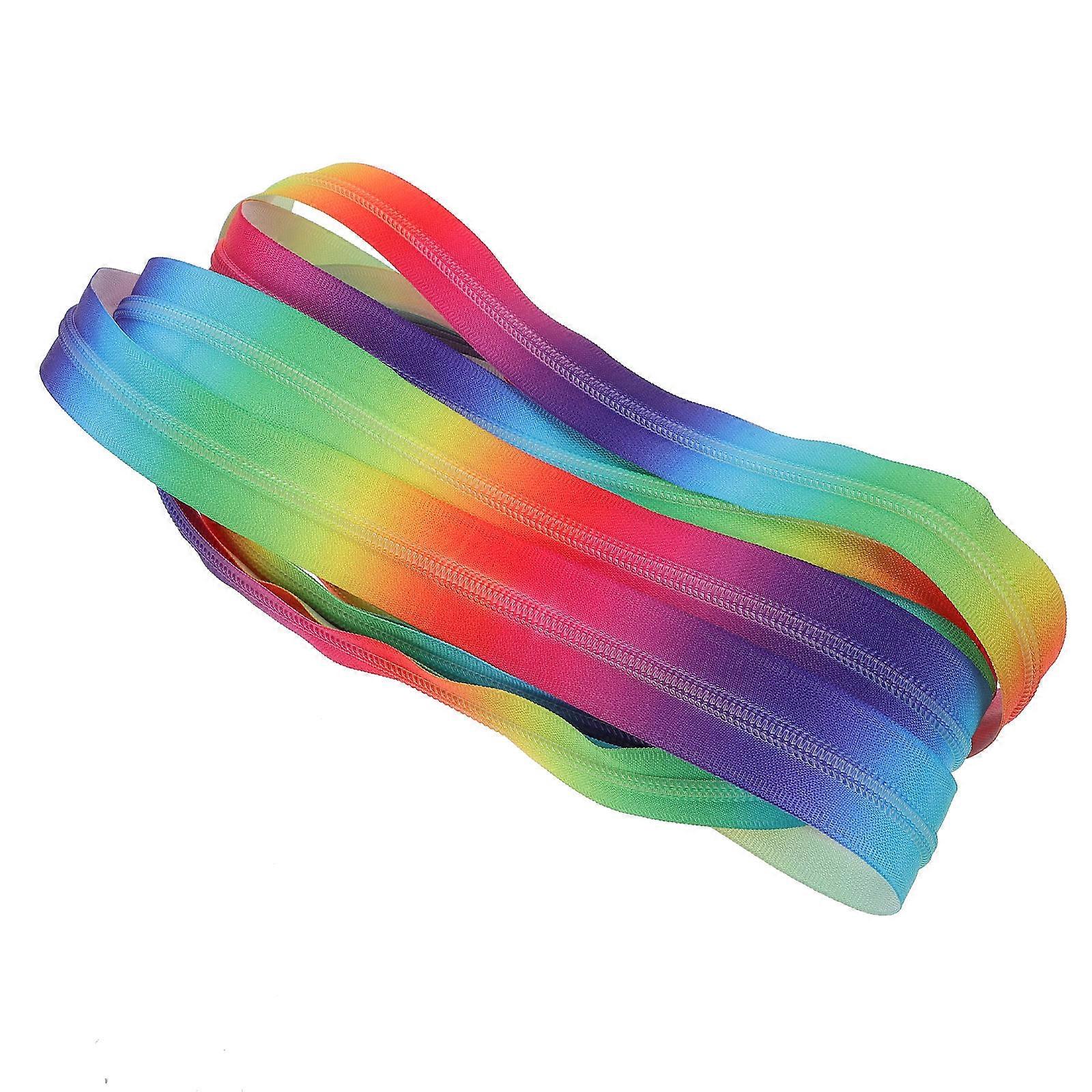 Rainbow Color Nylon Zipper for Clothes with Enough Quantity Classic Multi Color 1pc