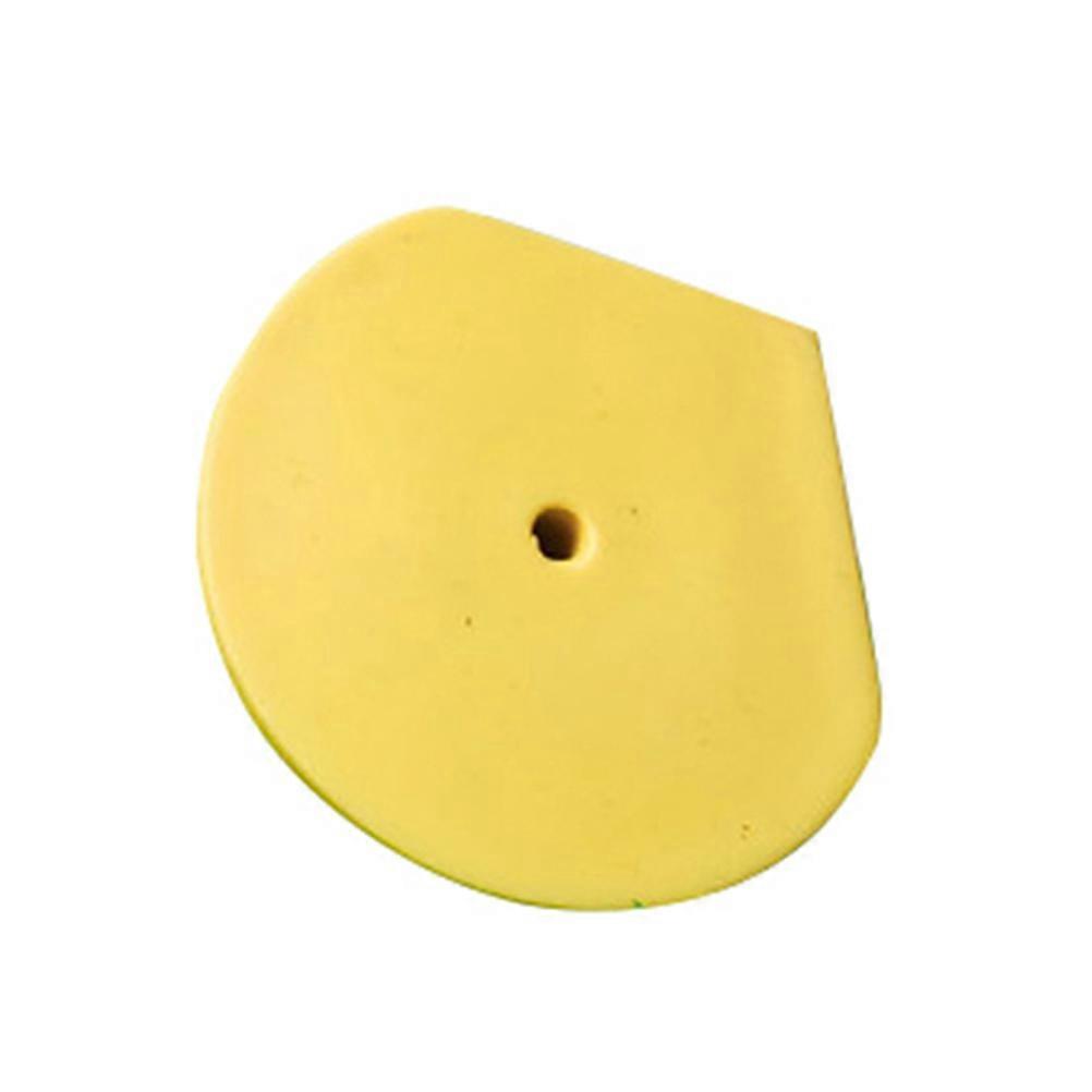 Professional Round Base Golf Ball Nail Holder For Beginners Featuring Practical Design Yellow 6X5.2X5.2cm For Outdoor Golf Activities 1Set
