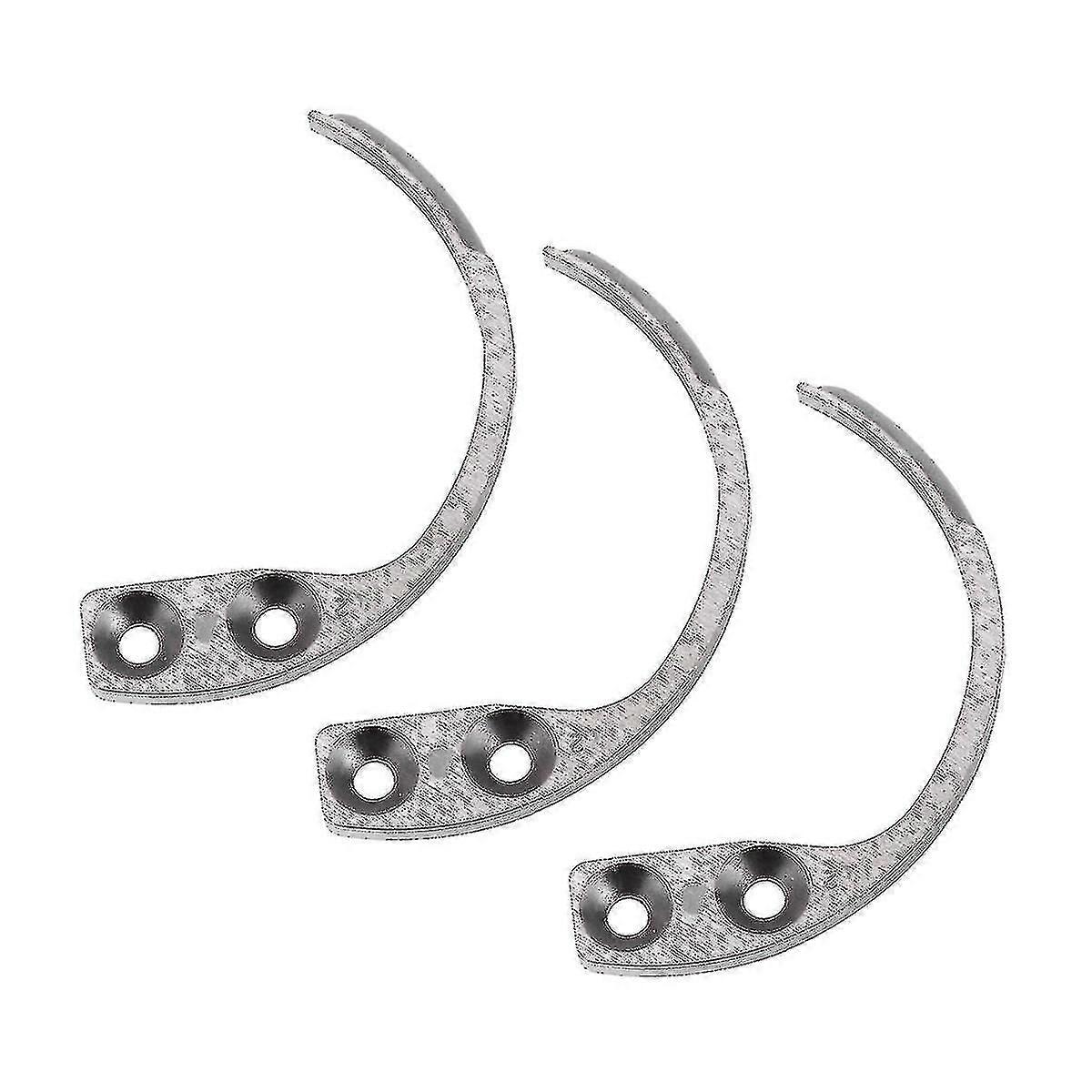 3pcs Magnetic Security Tag Detachers  Key Hook Remover Accessories