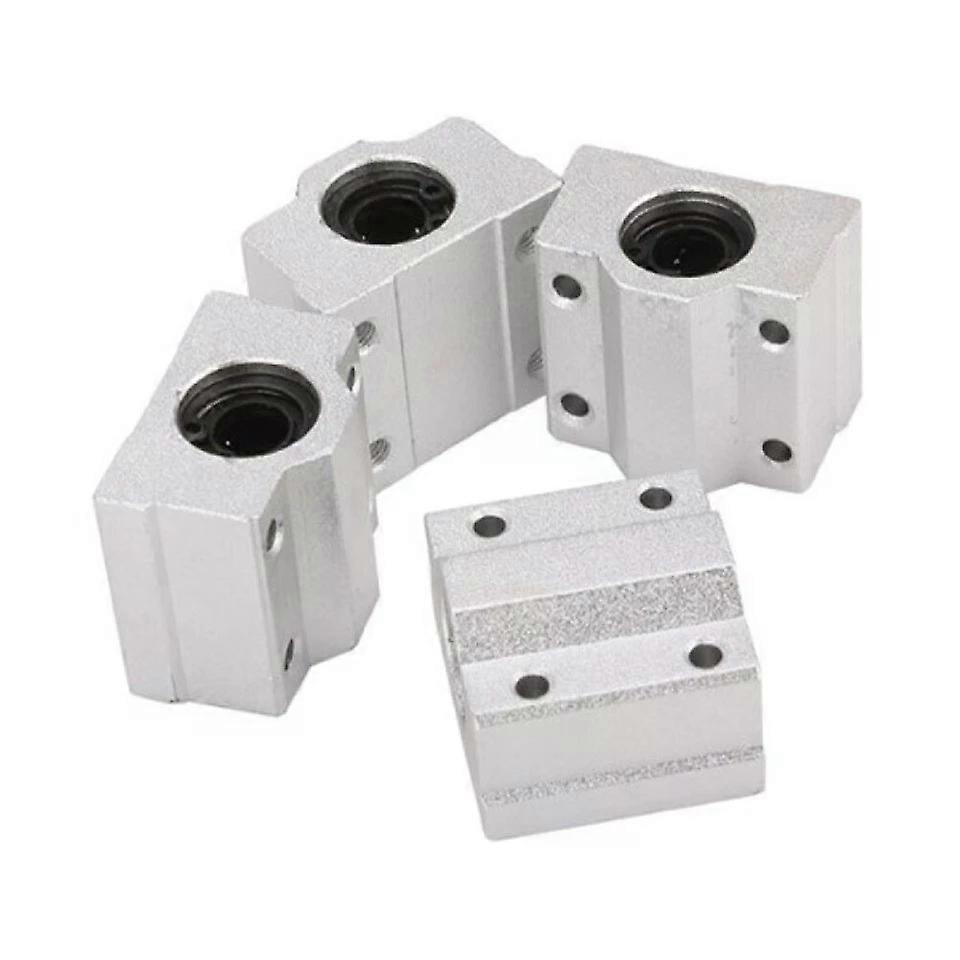 Linear Slide Bearing Seat, 4 Pcs CNC Bushings SCS8UU Ball 34.5mm