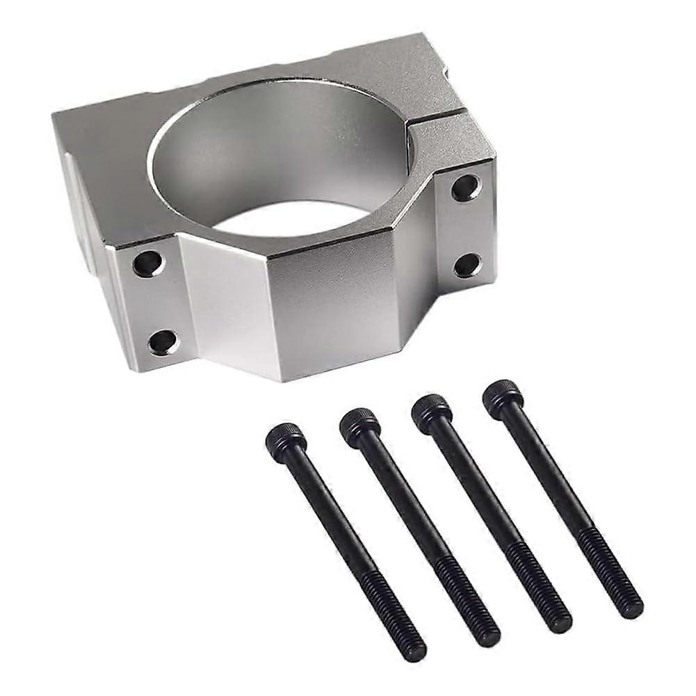 65mm Spindle Clamp Motor Mount Aluminum Bracket Clamp with 4 Screws for CNC Engraving Machine Motor Mount Bracket