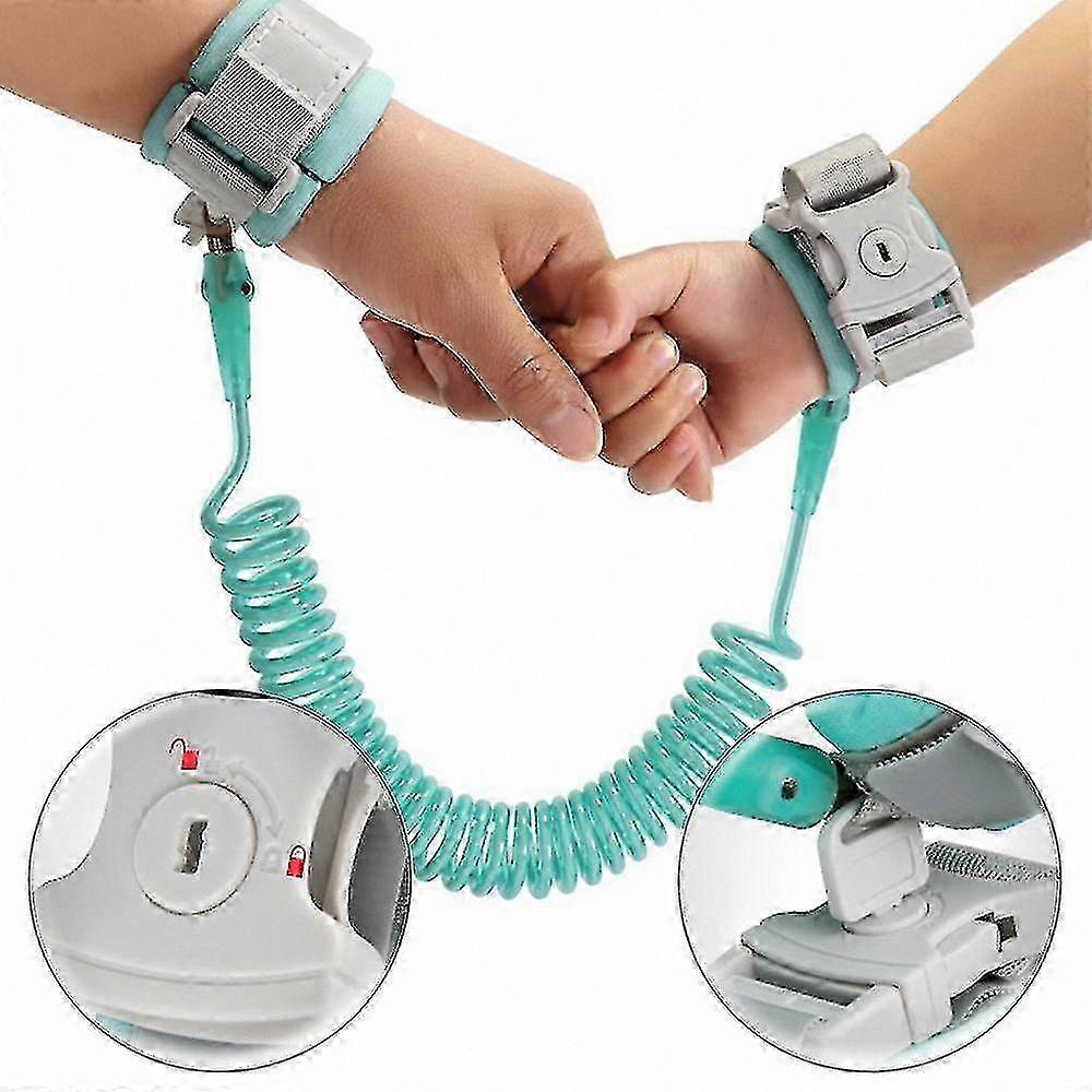 Child Safety Wrist Strap with Locking Mechanism for Secure Outdoor Use
