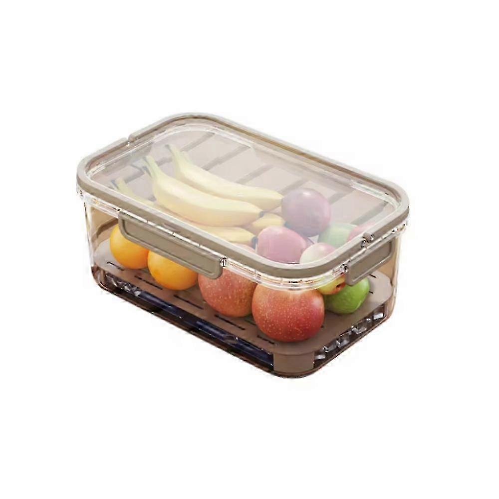 Fresh-keeping Box With Carrying Handle Air-tight Food Storage Container For Picnic Camping Kitchen Novel 2025