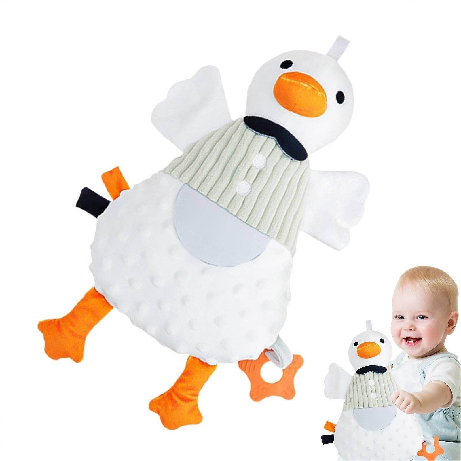 Gentleman Goose, soft soothing plush for storytelling
