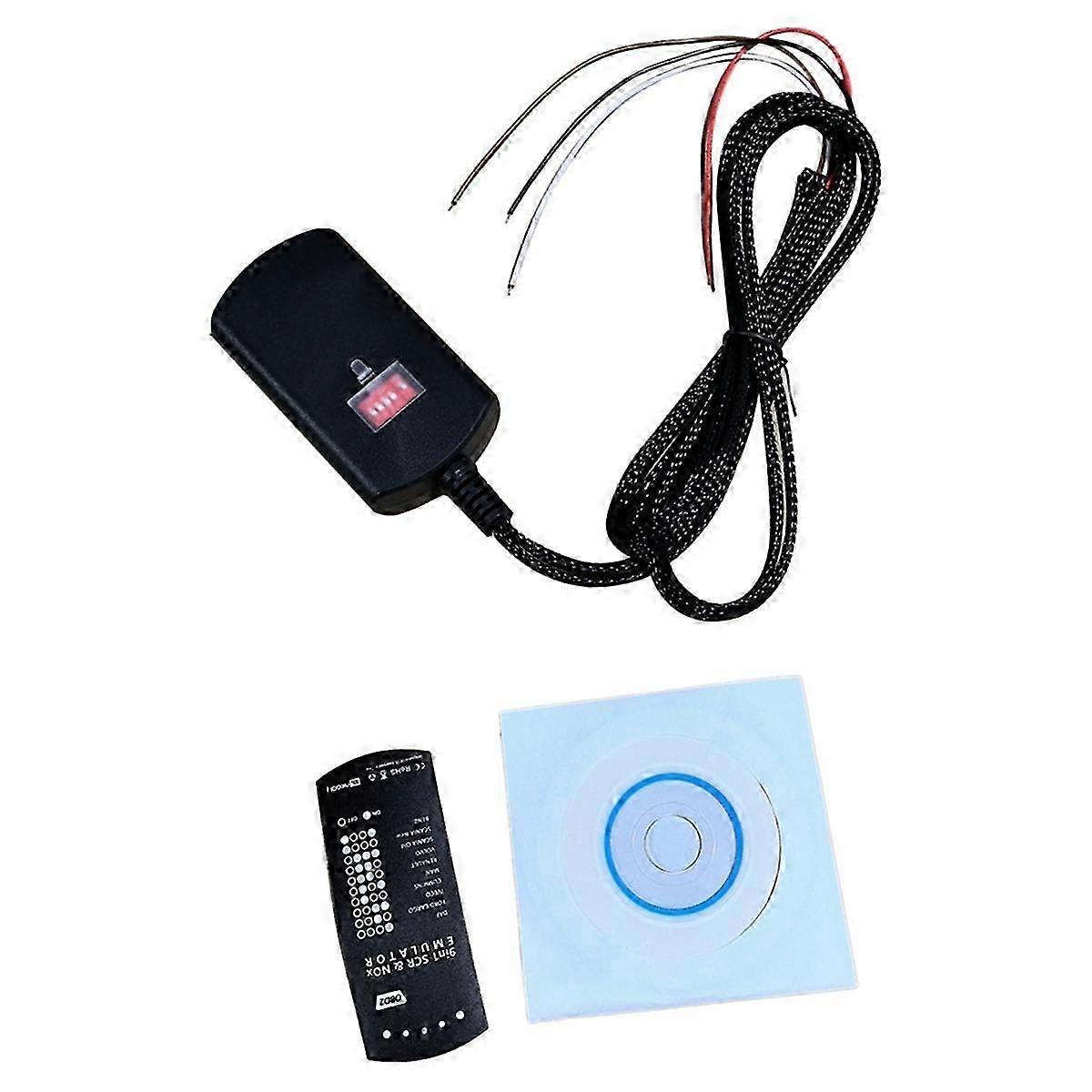 Full Chip 9-I-1 Heavy Duty Truck Emulator-oppgradering for 9 lastebiler: Ingen programvare kreves