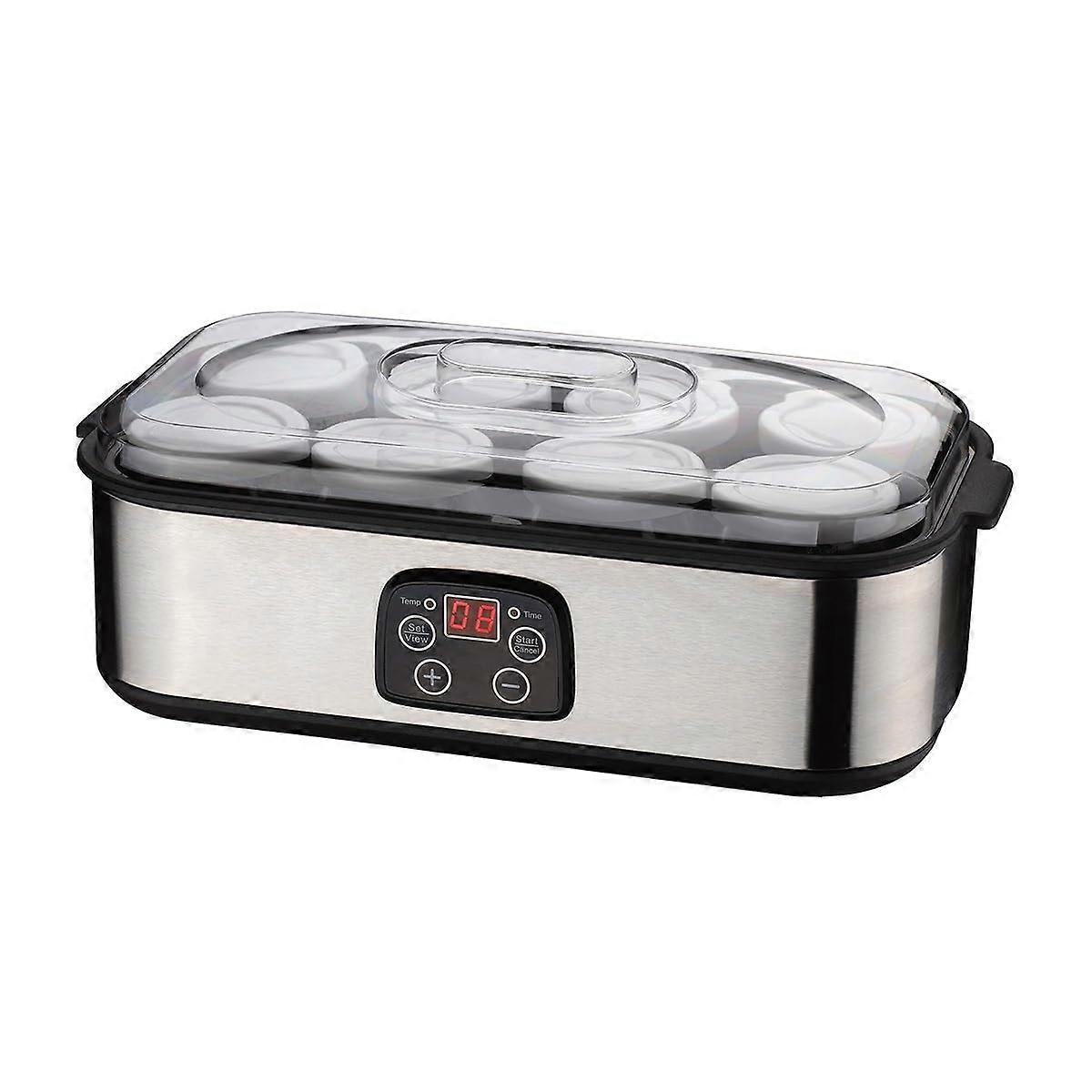 Large Capacity Stainless Steel Yogurt Maker, Precise Temperature Control