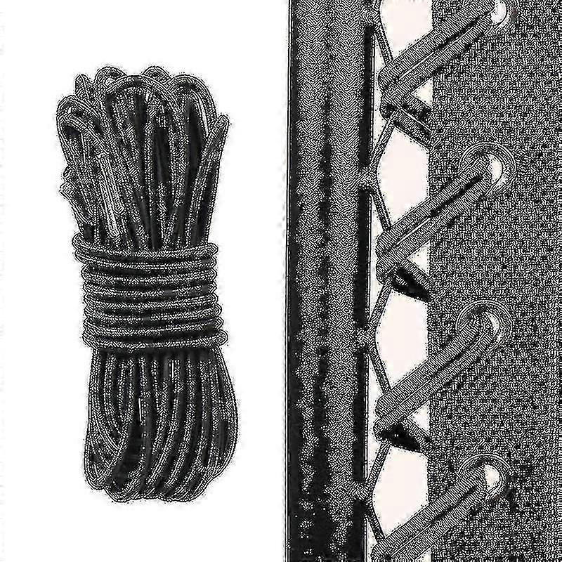 4x Rep Elastiskt snöre till solstol 4 st elastiskt rep