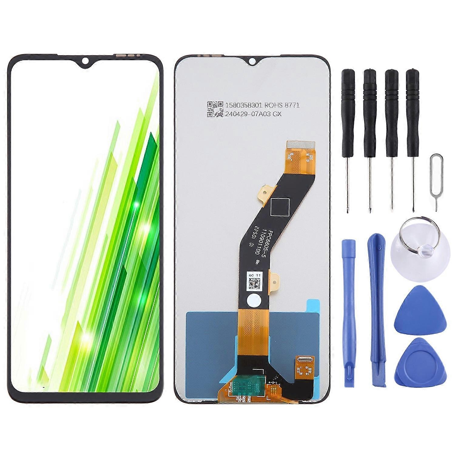 LCD-Bildschirm + Touchscreen für itel P55 5G