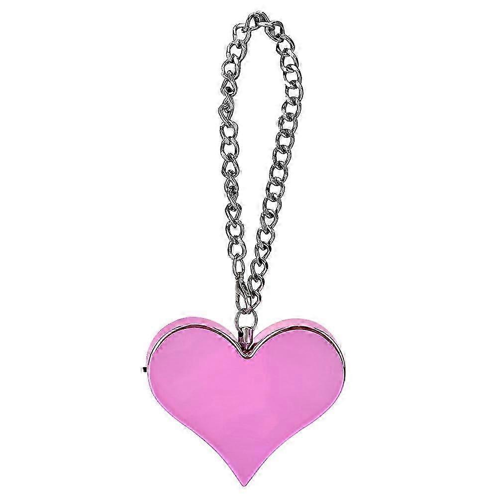 130DB Heart Shape Personal Security Alarm Keychain Emergency Self Defense SirenZZ16