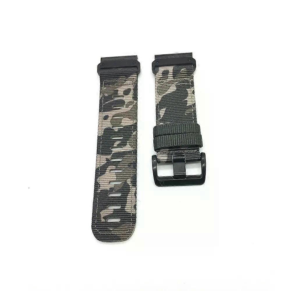 for Garmin Fenix 6X pro braided nylons Strap Fenix 7X tactix 7 Pro for Garmin Fenix 3 26mm Quick Release NylonReplacement Strap