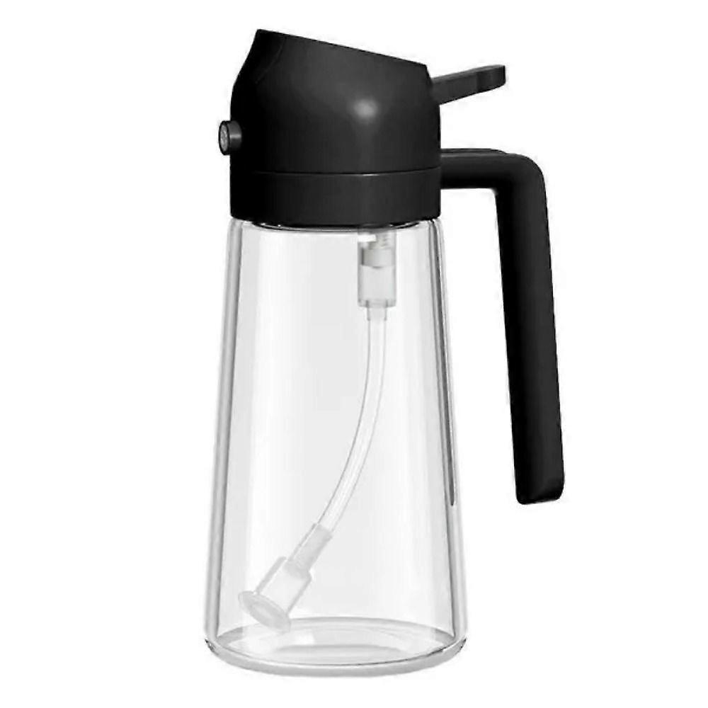 2in1 Oil Spray Plastic Bottle For Kitchen Use