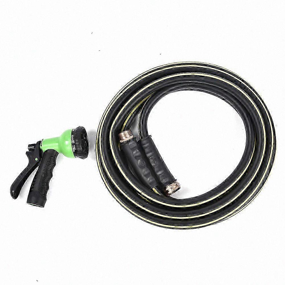 Multi-Function Garden Sprayer with 8 Spray Patterns, 16ft Hose, and 5/8inch NPT Connection for Cleaning and Watering Tasks