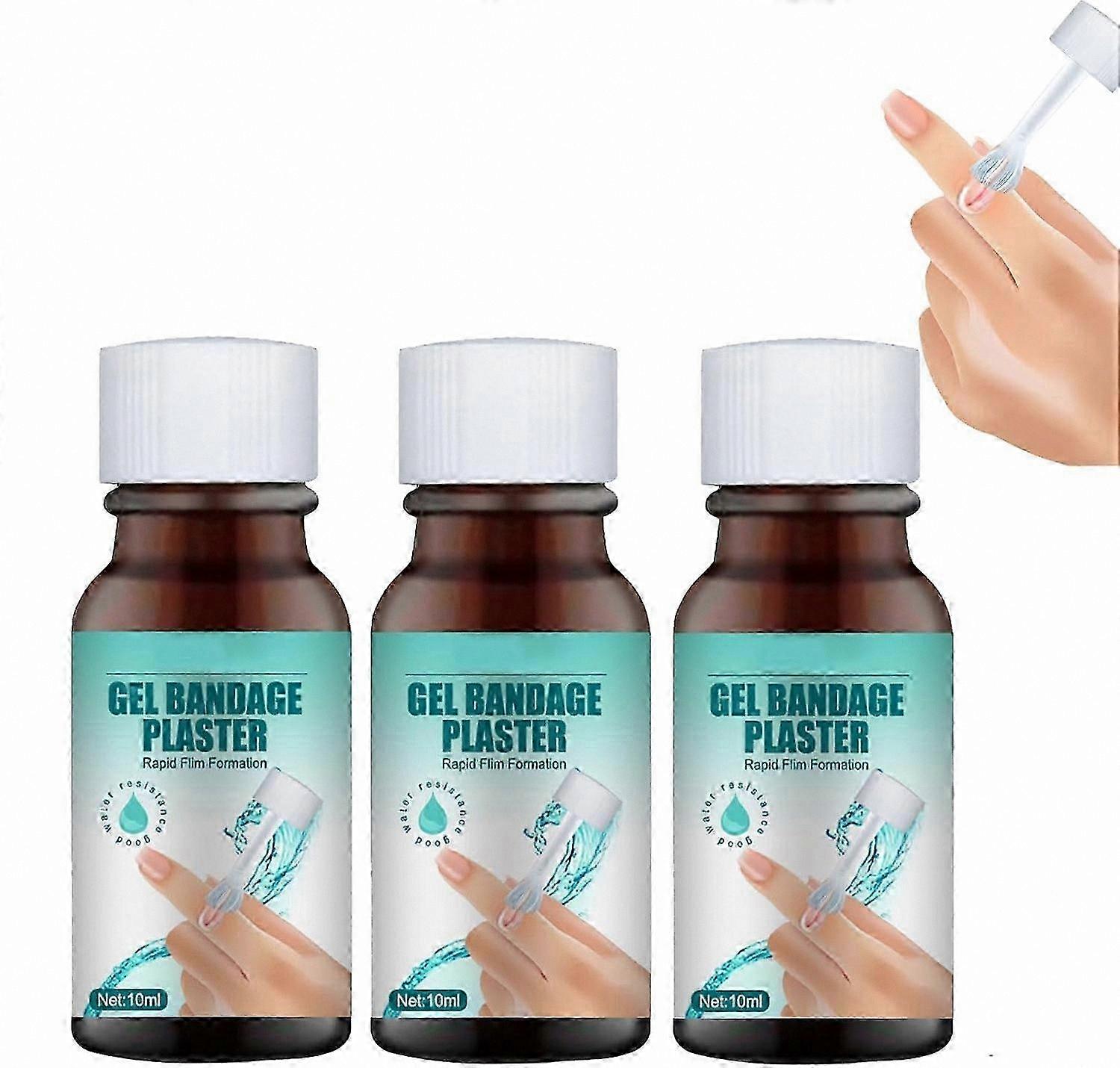 Waterproof Gel Bandage for Cuts, Scrapes, Wounds, and Dry Skin, Quick-Drying and Breathable Solution