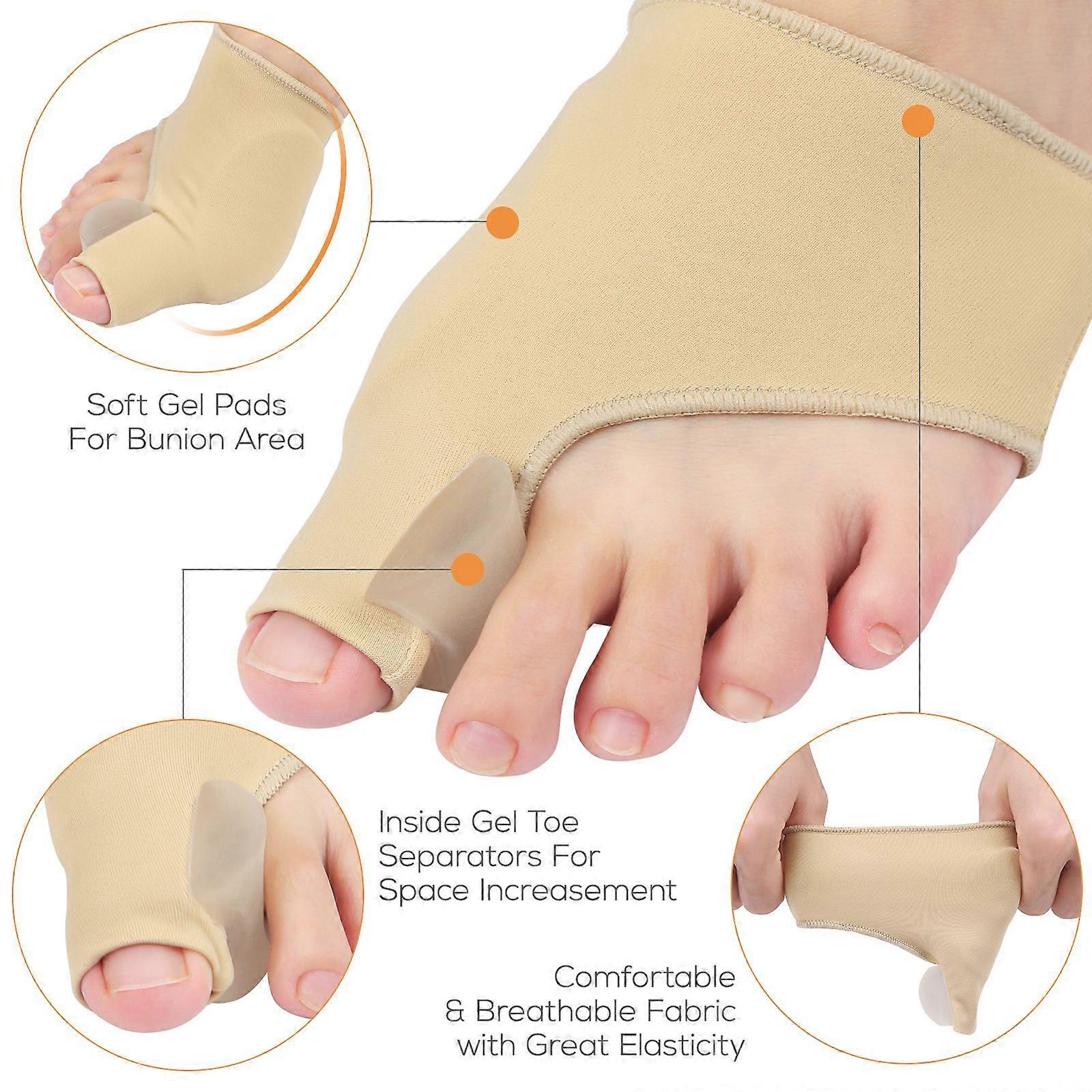 13pcs Bunion Corrector Set Bunion Relief Protector Sleeves Kit Toe Separators Spacers Straighteners Set