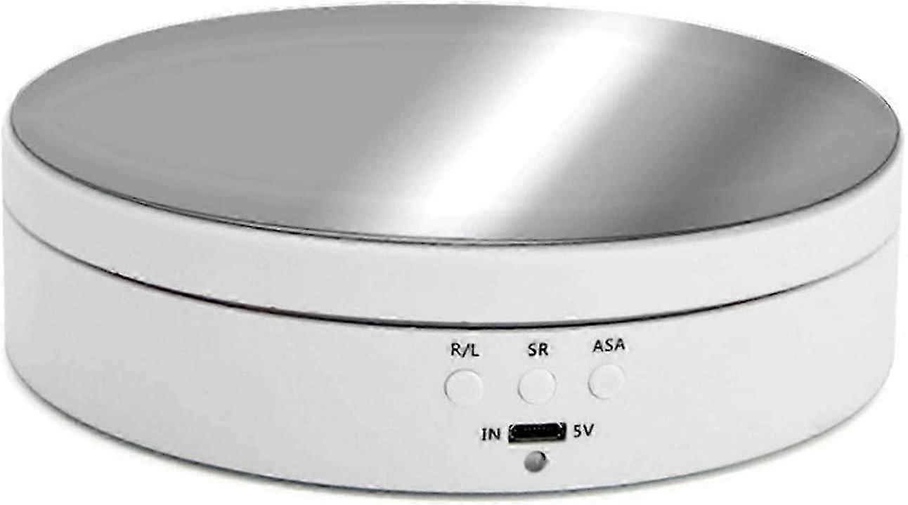 Motorized 360° Rotating Turntable Display Rack Stand, 4-Pl