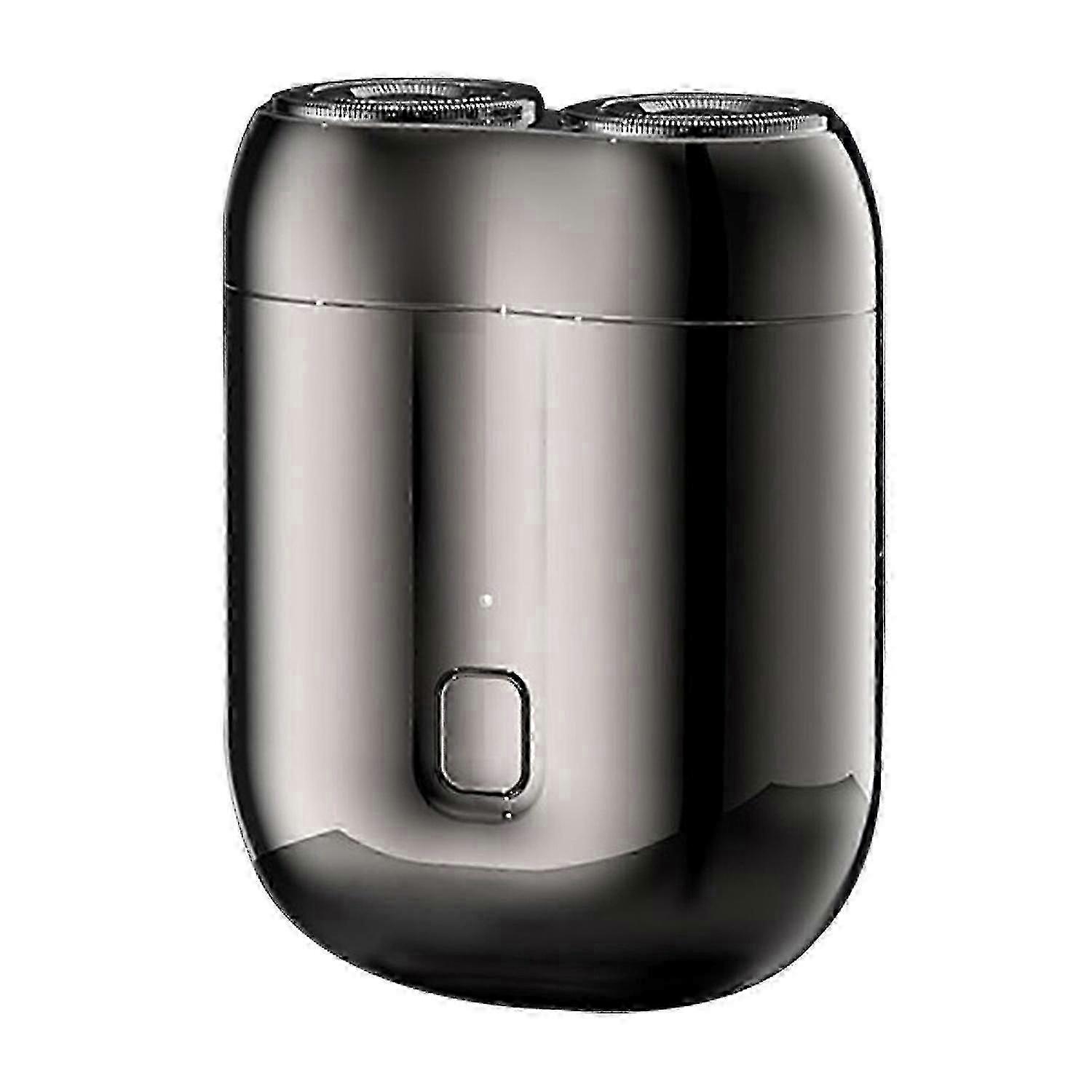 Dual Head Electric Razor for Men - Mini USB Shaver, Portable, Washable