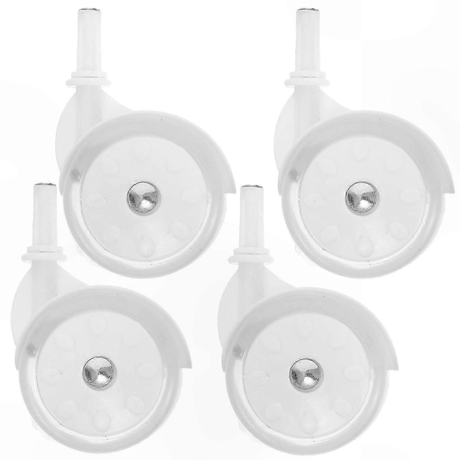 4-Pack Universal Baby Walker Wheels, Compatible with Most Strollers and Walkers, Durable Casters for Smooth Movement