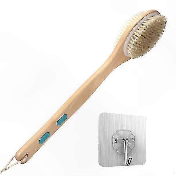 Bath Scrubber with Long Handle for Easy Cleaning