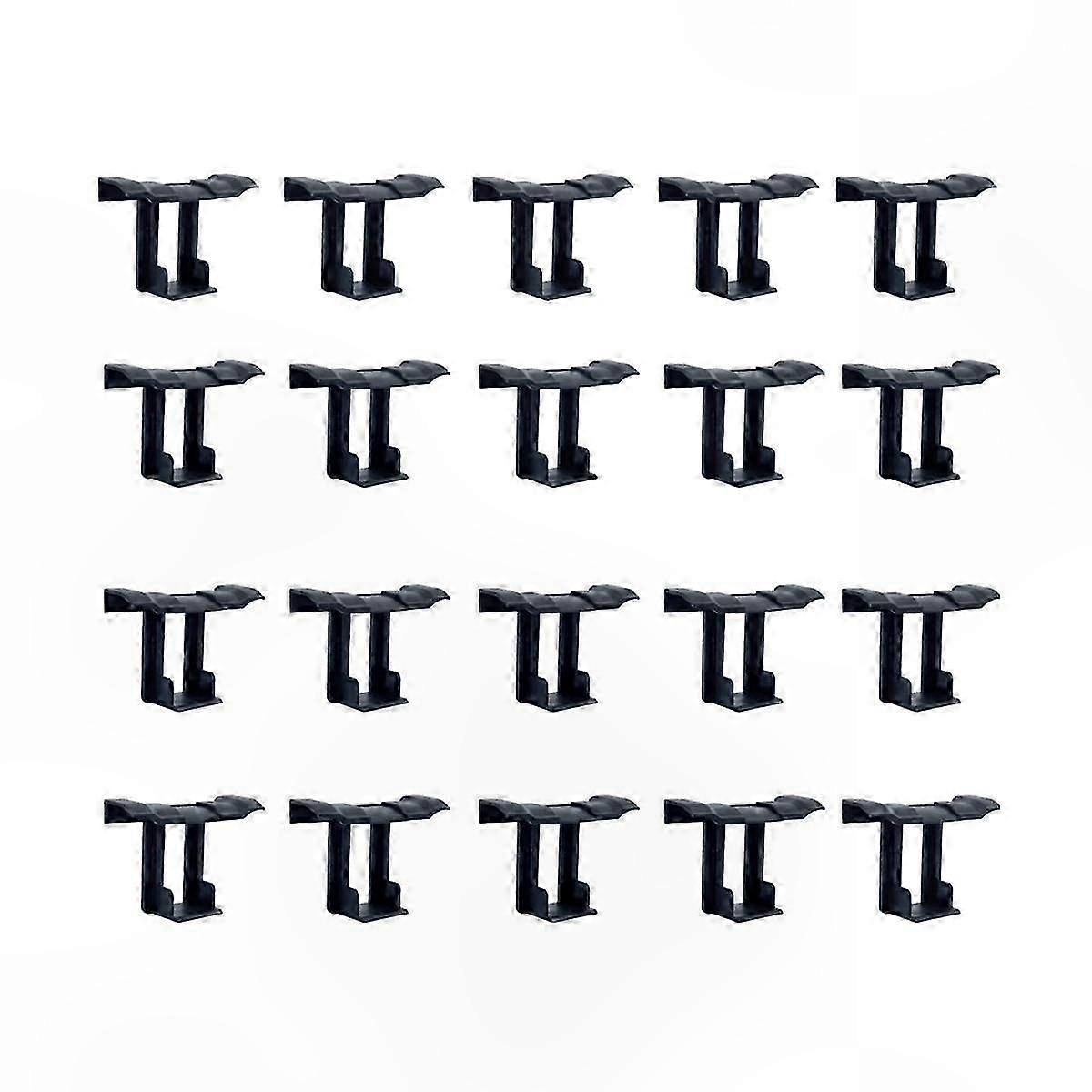 20-Pack Solar Panel Drainage Clips for Water Flow Management