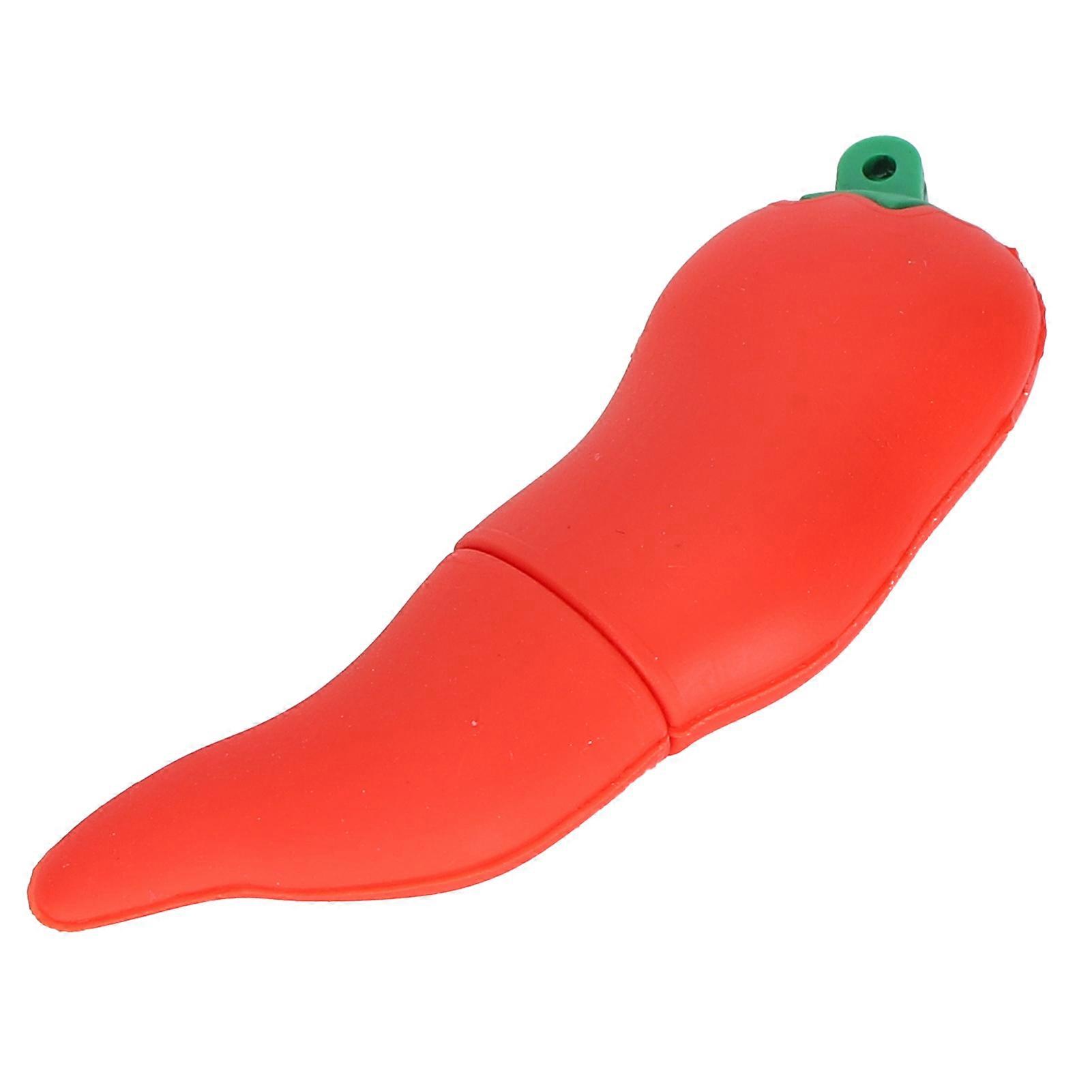 Red Pepper Shape USB Flash Drive 4GB Cute Memory Stick USB 2.0