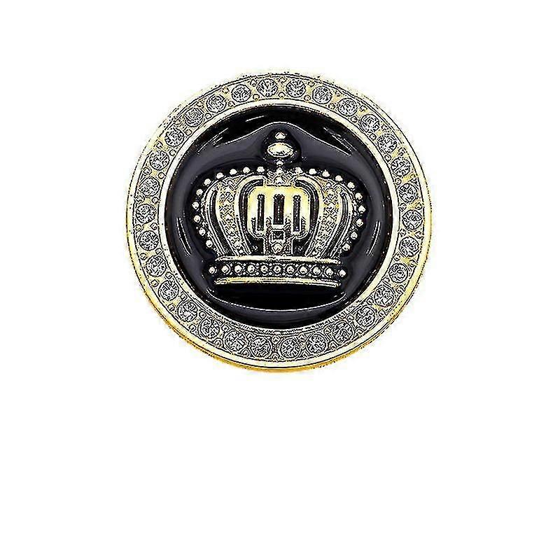 Car Crown Shape Car Sticker, Modified Car Logo Decoration-a