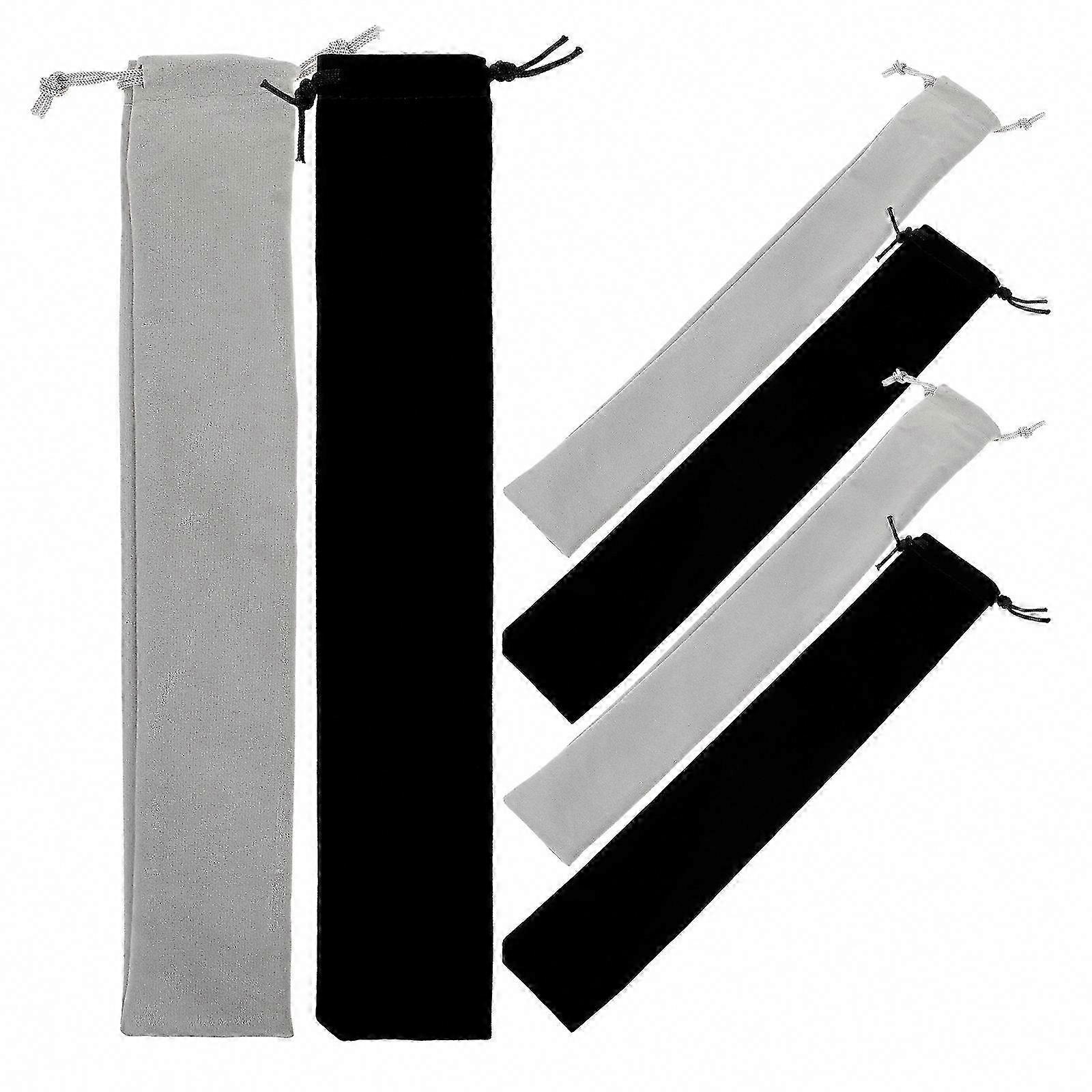 6pcs Soprano Recorder Pouch Clarinet Storage Bag Flute Carrying Case Organizer Pouch