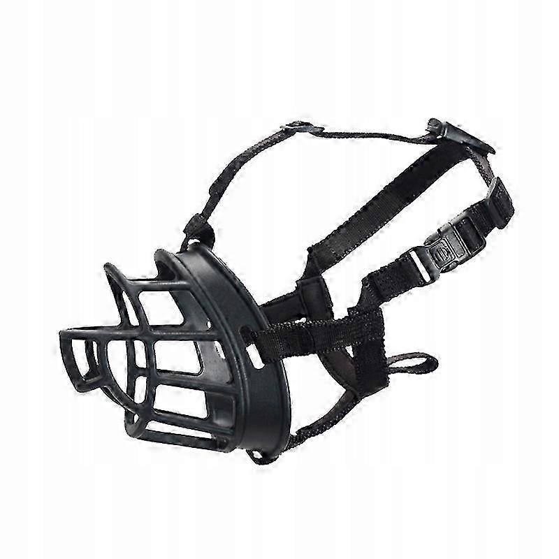 Physiological Dog Muzzle, Rubber, Adjustable, Comfortable, Xxl Size 2025
