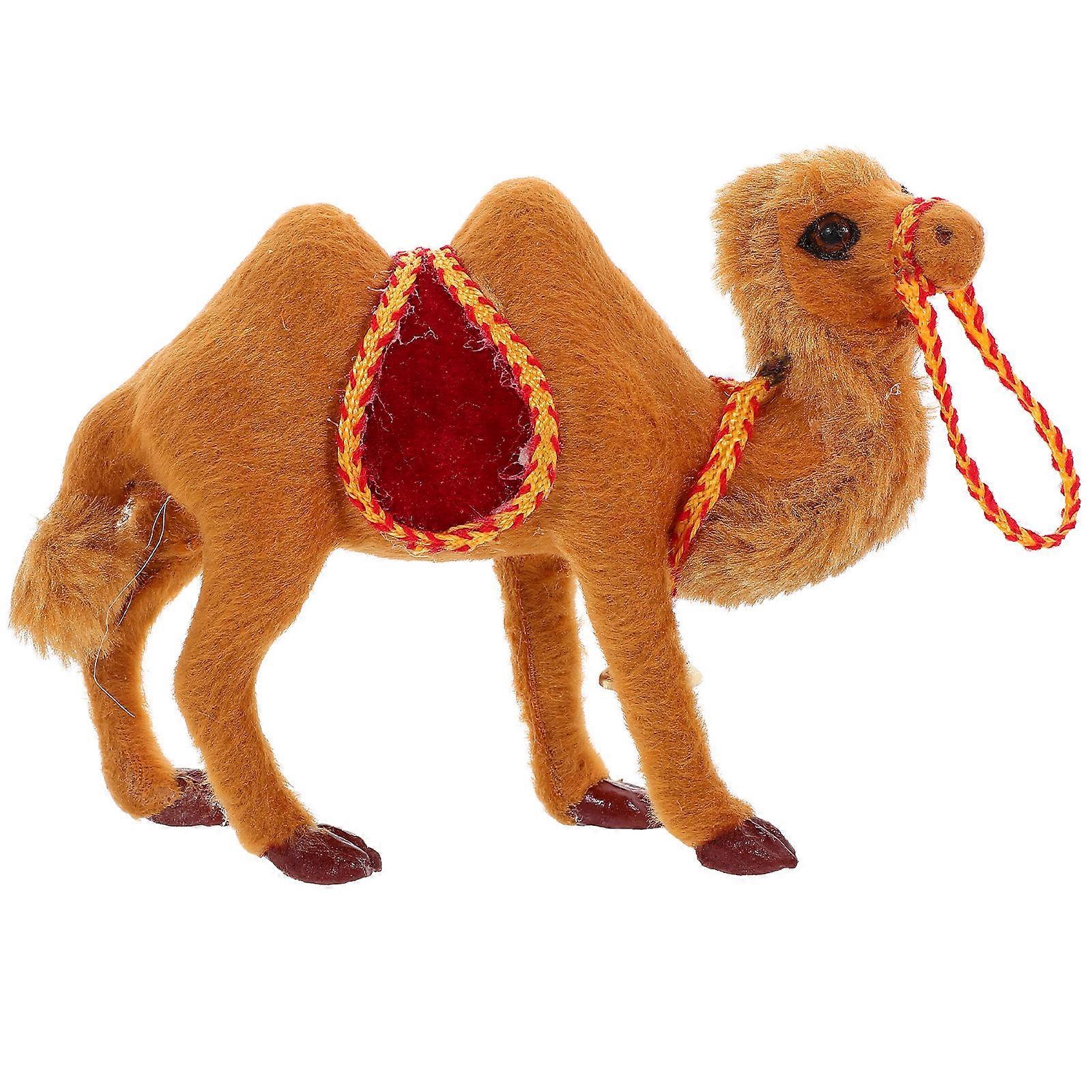 Camel Ornament for Animal Statue Decoration 3Pcs Desert Animal Figure Set