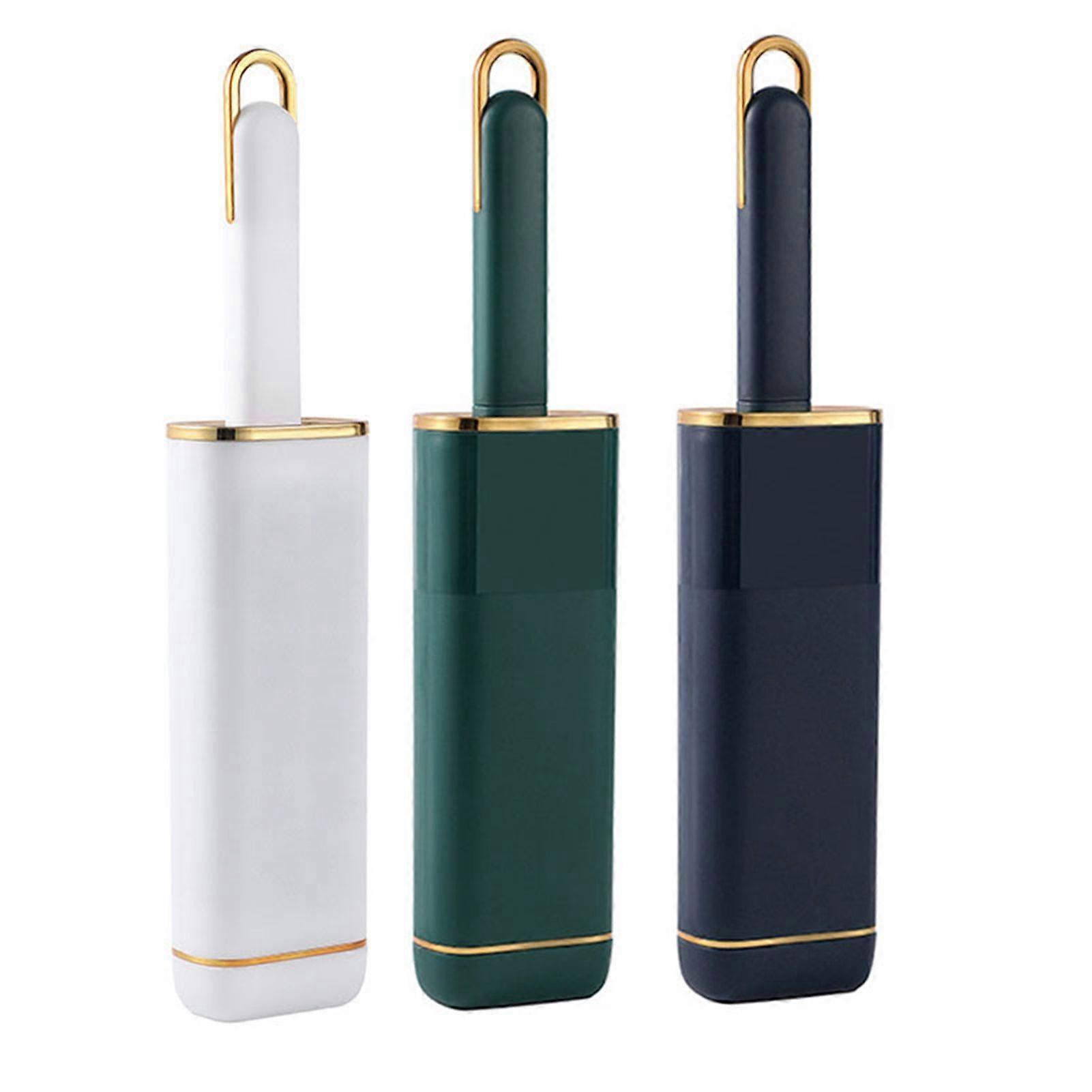Clothes Lint Removal Electrostatic Brush Home Clothing Cleaning Dusting Brush Lint Roller Blue