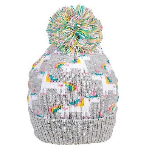 Hawkins Collection Childrens/Kids Unicorn Bobble Hat