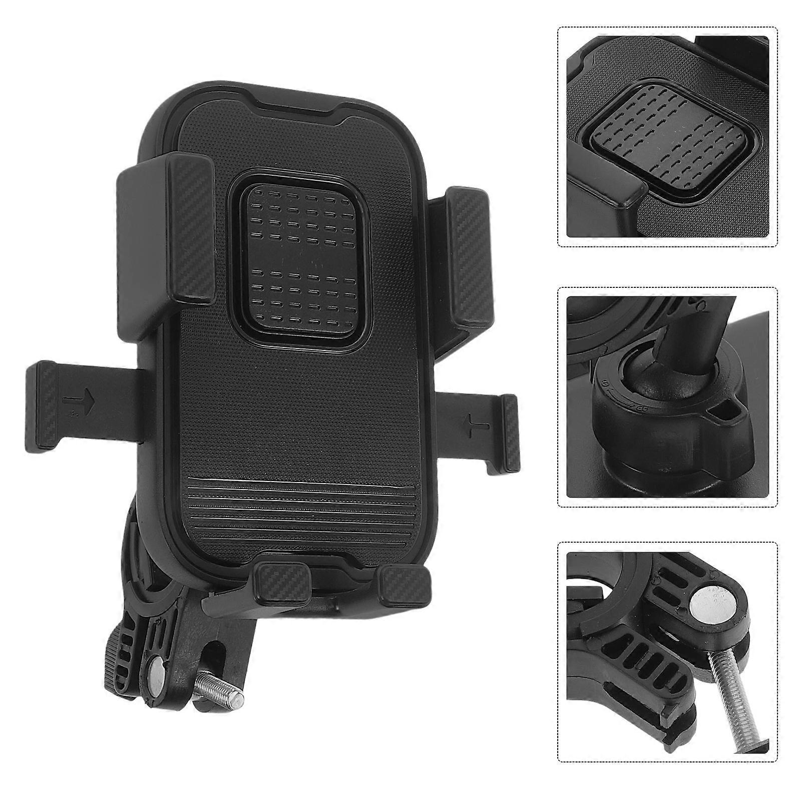 Bike Holder for Phone Shockproof with 360 Degree Rotation 3Pcs Electric Scooter Mount