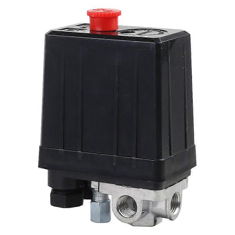 4 Outlet Air Compressor Pressure Switch, Compressor Part Pressure Switch Control Valve (90-120 PSI 240V)