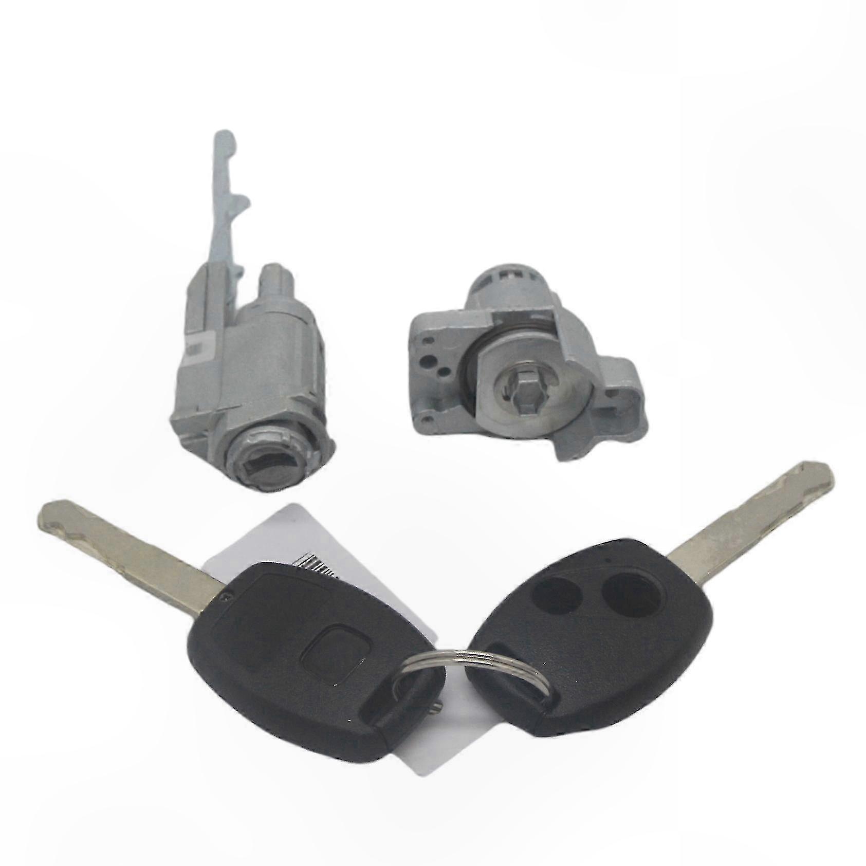 CRV CR-V 07-11 Complete Locking Kit: 2 Keys, Ignition Switch, Door Locks, 46-Chip Transponder